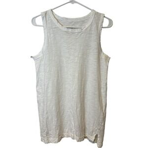 CURRENT/ELLIOTT White Slub Knit‎ Tank Top Size 1